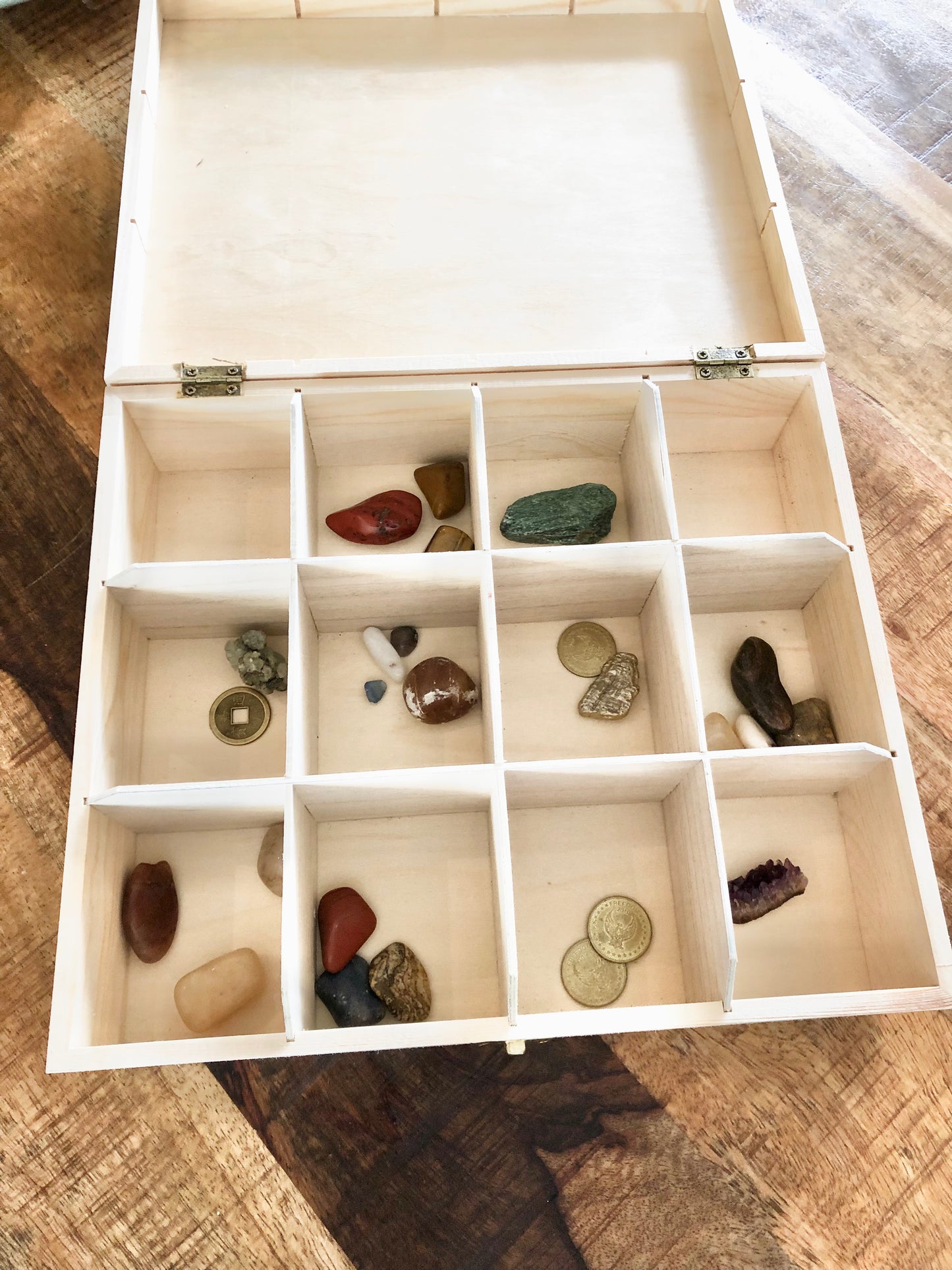 Opbergen | schatkist met symbool