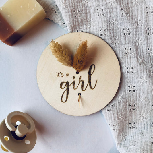 Aankondiging | it’s a girl