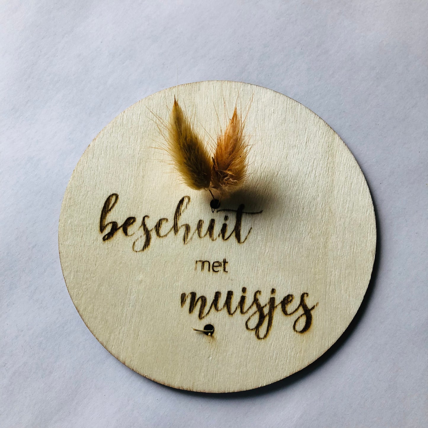 Aankondiging | beschuit met muisjes