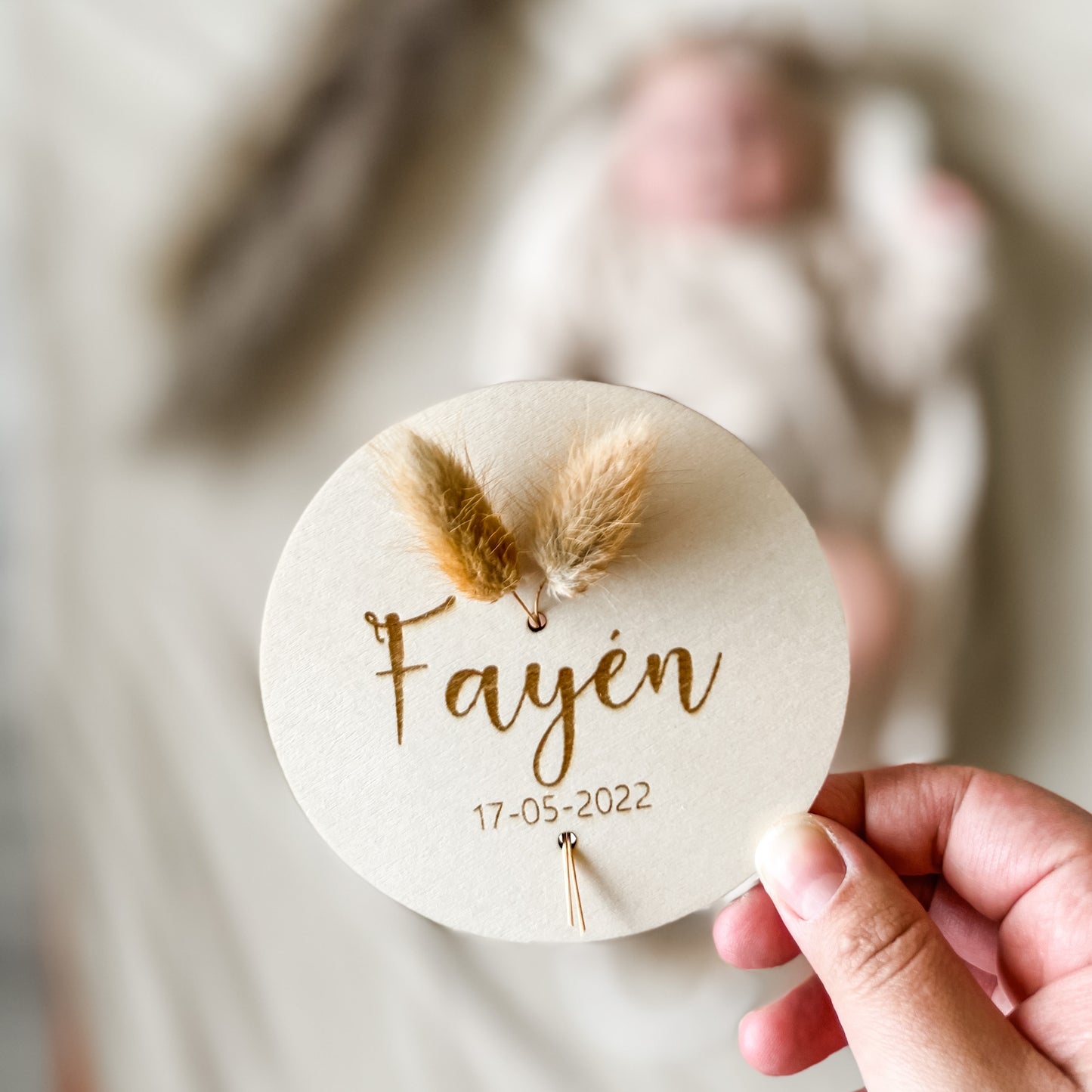 Naamcirkel | droogbloem