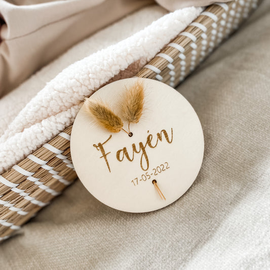 Naamcirkel | droogbloem