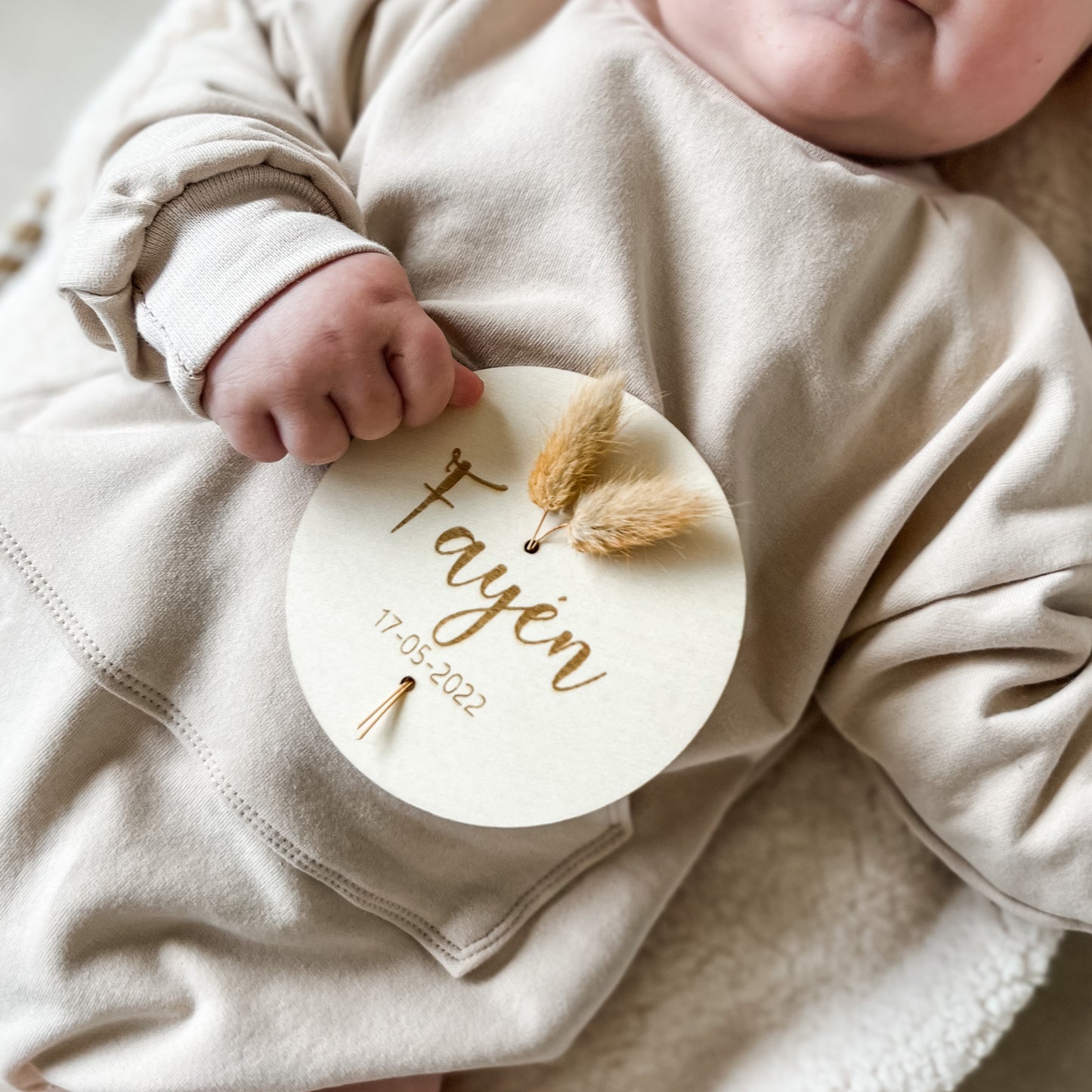 Naamcirkel | droogbloem