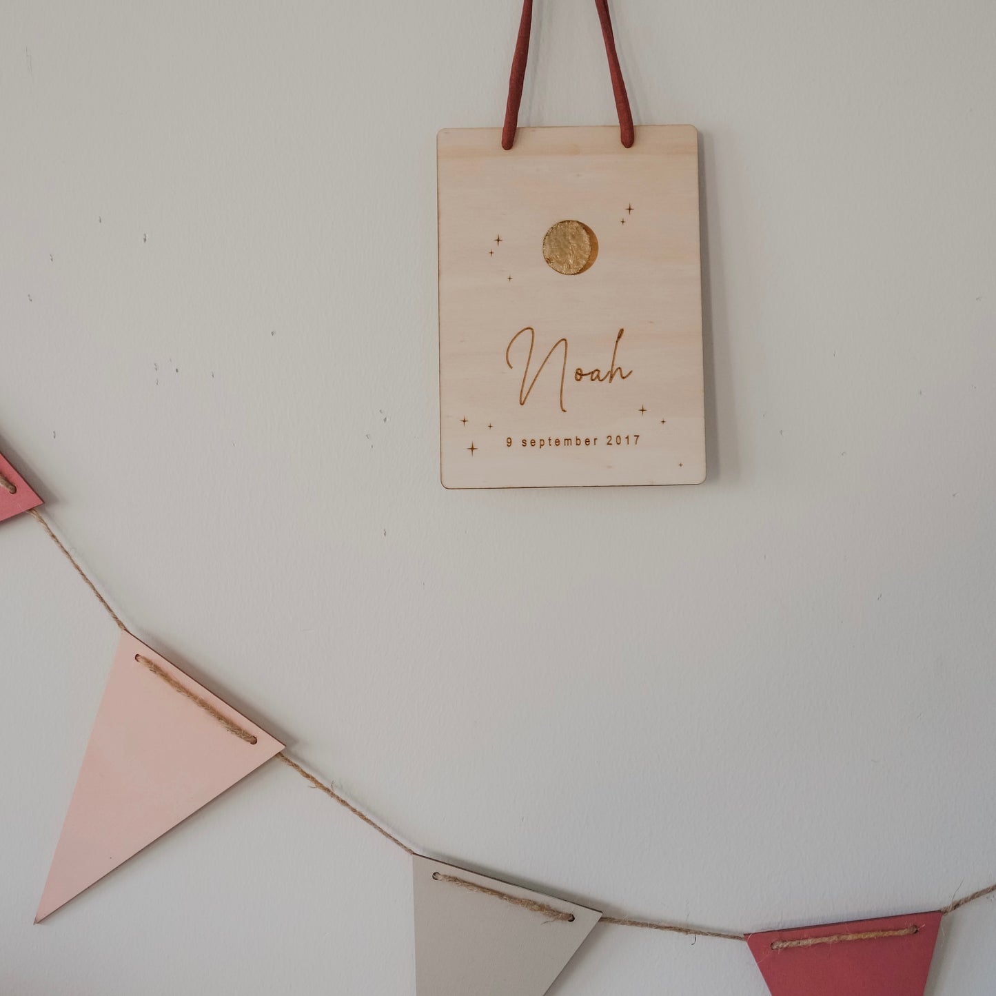 Naambord | maanstand